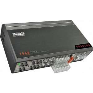  Class D 4 Channel Power Amplifier With Remote Subwoofer Level 