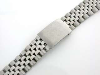 MENS STAINLESS STEEL JUBILEE WATCH BAND FOR ROLEX 20MM  