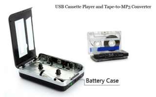 New Portable USB Cassette Tape Deck to PC/MP3 Converter