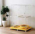 Wire Tower Small Animal Cage Cat Tower Cat Condo 2 Tie