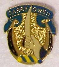 Hat Lapel Push Tie Tac Pin 7th Cavalry NEW  