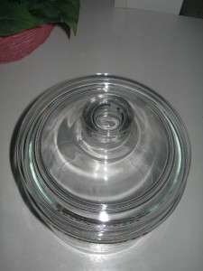 Collectible Disney Glass Christmas Cookie Jar  