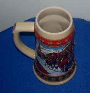 Budweiser Holiday Stein Collection Hometown Holiday 93  