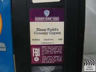 Elmer Fudds Comedy Capers VHS Golden Jubilee 24 K Coll 095391160631 