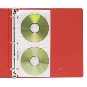  C line Deluxe CD/DVD Ring Binder Storage Page (61918 