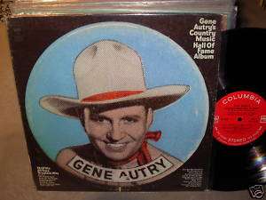 GENE AUTRY country music hall of fame album   PROMO  