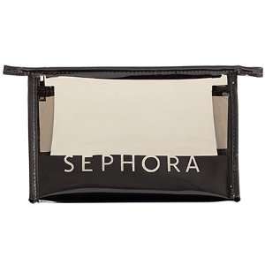    SEPHORA COLLECTION Signature Clear Cosmetic Case Smoke Beauty