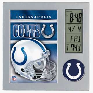  Indianapolis Colts Digital Desk Clock and Picture Frame 