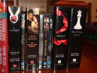 Vampire Collectors Twilight Saga DVD Books True Blood Books Lot of 17 