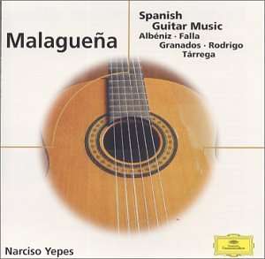Malaguena   Spanish Guitar Music/Yepes Ge CD NEW 0028946964927  