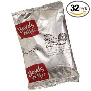   , Ground Dark Roast Coffee, 3.75 Ounce Portion Packs (Pack of 32