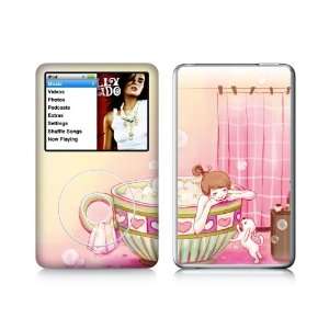   Girl Ipod Classic Dual Colored Skin Sticker  Players & Accessories