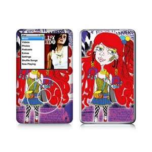   Hair Ipod Classic Dual Colored Skin Sticker  Players & Accessories