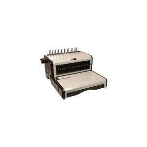   CE Electric Plastic Comb Binding Machine Gray: Office Products