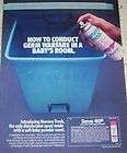 1980s advertising page diaparene nursery fresh baby diaper pail old