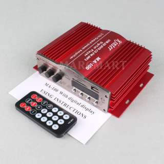 2CH Wireless  Car SD Remote Digital Player Amplifier (AM083)