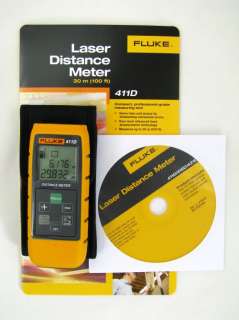 Fluke 411D Laser Distance Meter Tape Measure 095969467384  