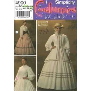    Ladies Victorian Dress and Jacket Costume Pattern 