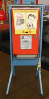 Late 1950s Vintage Coin Op Vending Machine Product Image