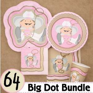  Little Cowgirl Baby Shower Party Supplies & Ideas   64 Big 