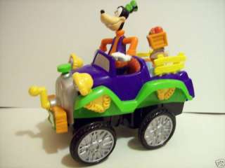 Disney Mattel Goofy Driving Whacky Jalopy Action Toy  