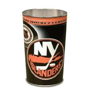  York Islanders Waste Paper Trash Can   NHL Trash Cans