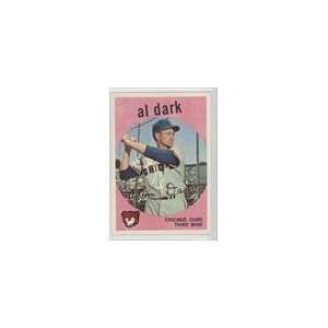  1959 Topps #502   Alvin Dark Sports Collectibles