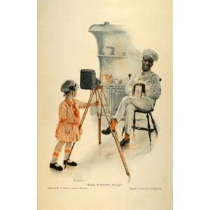 com 1914 Ad Cream Of Wheat Rastus Chef Girl Camera Cereal Art William 