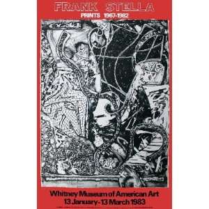 Frank Stella   Prints 1967   1982 Serigraph
