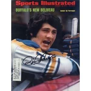  Gil Perreault Autographed Breakaway Magazine   Feb. 26 