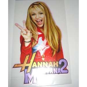  15 Hannah Montana Removable Wall Stickers Decals 
