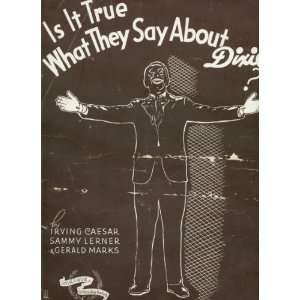   Day About Dixie?: Irving Caesar, Sammy Lerner, Gerald Marks: Books