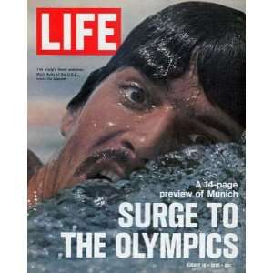  Olympic Swimmer Mark Spitz Co Rentmeester. 11.00 inches 