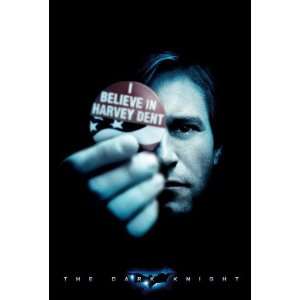   Dark Knight Poster I 27x40 Christian Bale Michael Caine Morgan Freeman