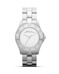 MARC BY MARC JACOBS Silver New Blade Bracelet Watch, 36.5mm