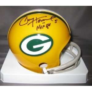 Paul Hornung Green Bay Packers NFL Hand Signed Mini Football Helmet 