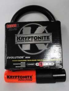 Kryptonite Evolution Disc Mini U Lock 997931 720018997931  