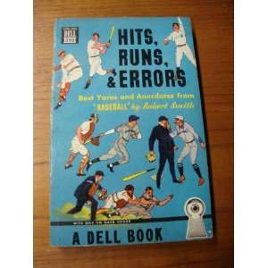  Hits, Runs, and Errors Robert Smith Books