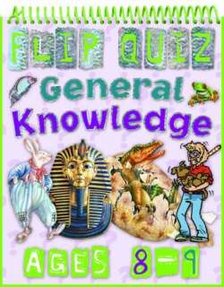 Flip Quiz General Knowledge Ages 8 9 Book  Camilla de  