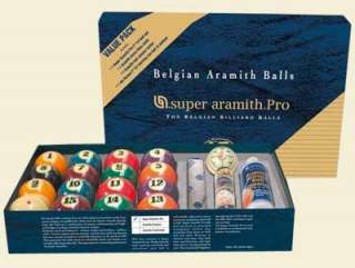 SUPER ARAMITH PRO VALUE PACK BILLIARD BALLS POOL BALLS  