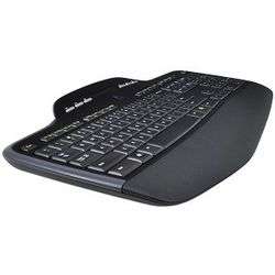   Desktop Wireless Multimedia Keyboard & Laser Mouse Kit (Black)  