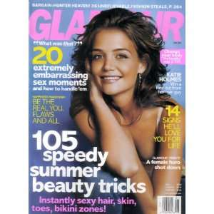  Glamour Magazine Katie Holmes June 2004 Issue Glamour 