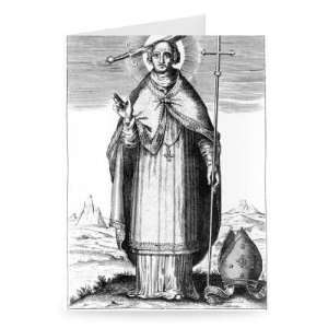  St. Thomas Becket (engraving) by English   Greeting Card 