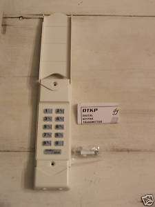 Linear DTKP Digital Delta 3 Wireless Garage Door Keypad  