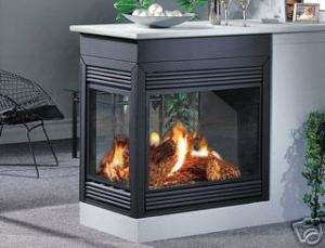 NAPOLEON Direct Vent,Gas Fireplace BGD40   PENINSULA~Open on 3 sides 