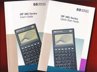 HP Hewlett Packard 48g 48gx calculator User guides NEW  