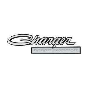    1971 CHARGER DODGE DIVISION REAR DECK LID EMBLEM Automotive