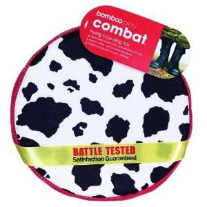    Combat Flying Disc Cow Print Dog Toy, #814191: Pet Supplies