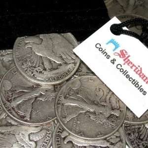  U.S. Liberty Walking Half Dollar Coin   90% Silver 