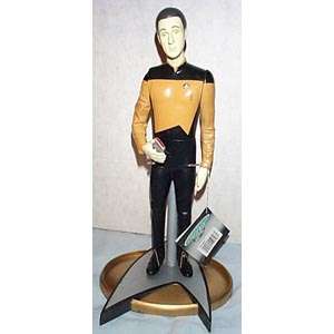 Star Trek TNG Data Vinyl Figure Doll, Hamilton 1992 NEW  
